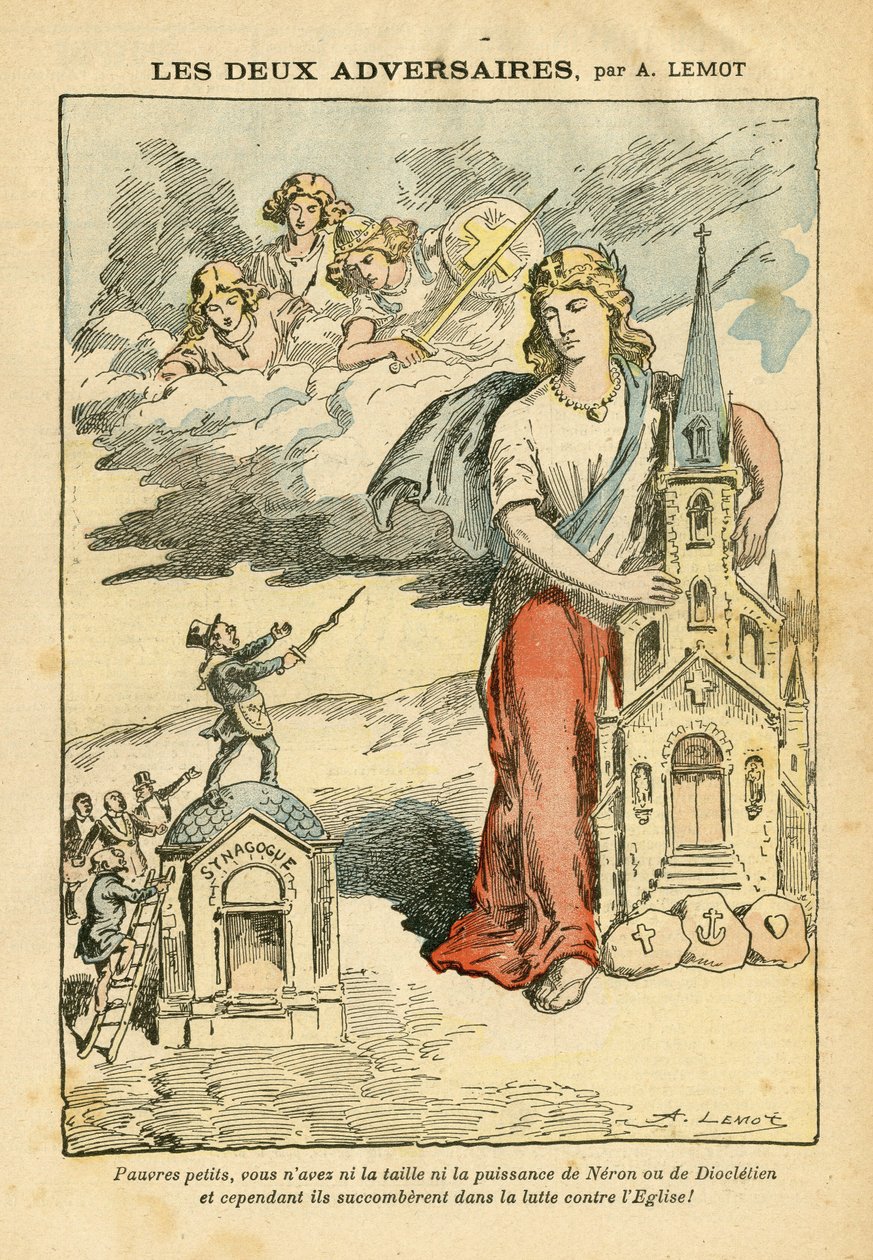 The Two Adversaries by Achille Lemot
