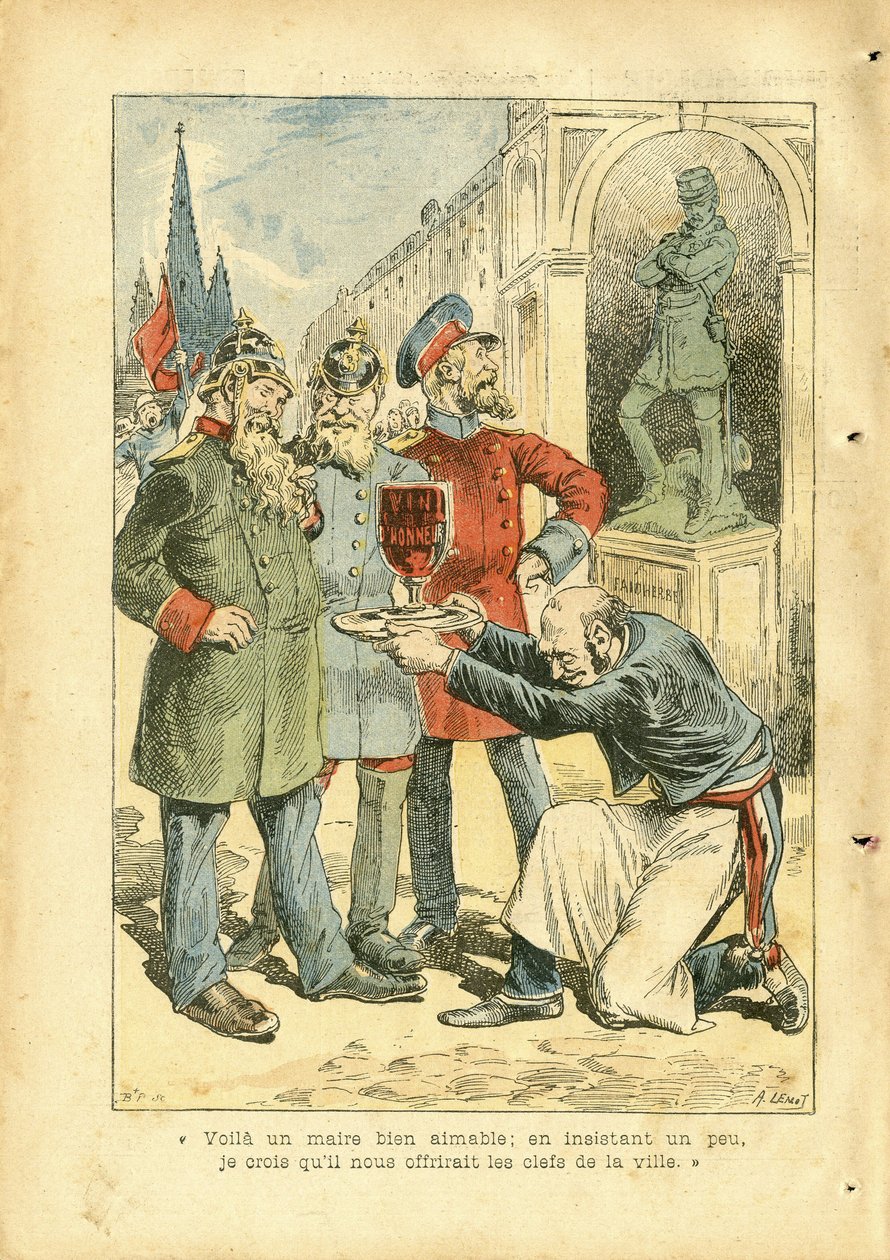 Illustration in Le Pelerin by Achille Lemot