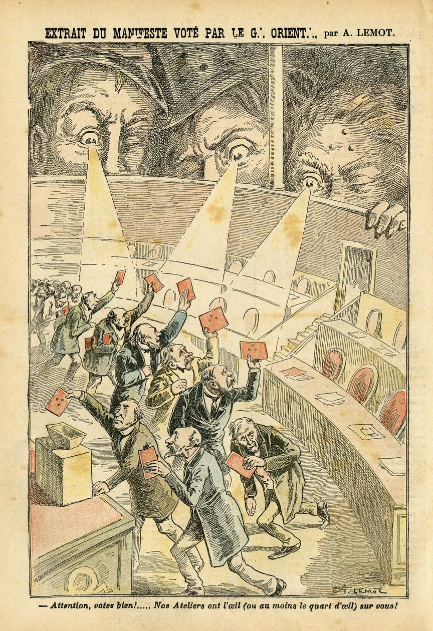 Extract from the Manifesto Vote by the Great Orient by Achille Lemot