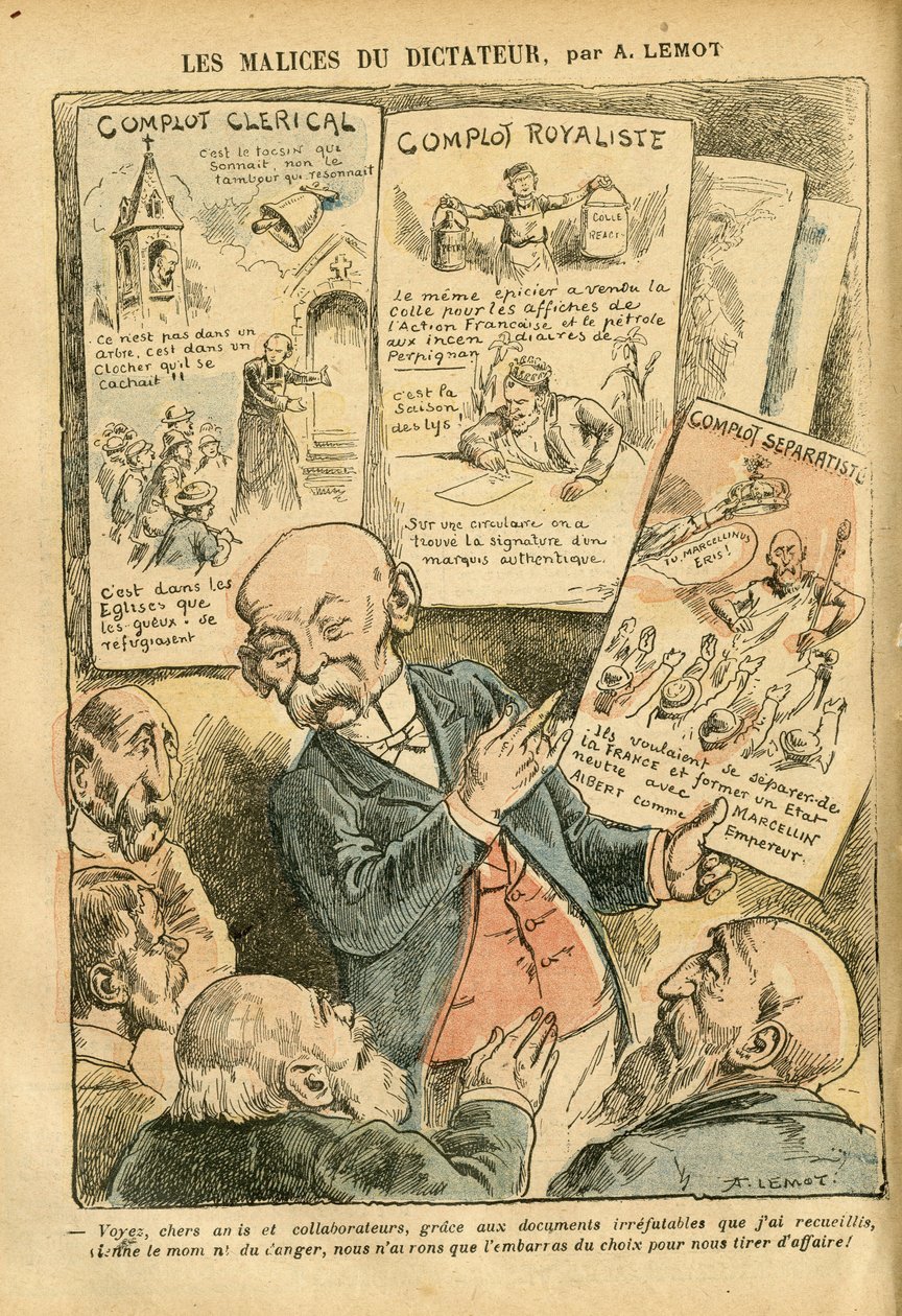 The Malices of the Dictator by Achille Lemot
