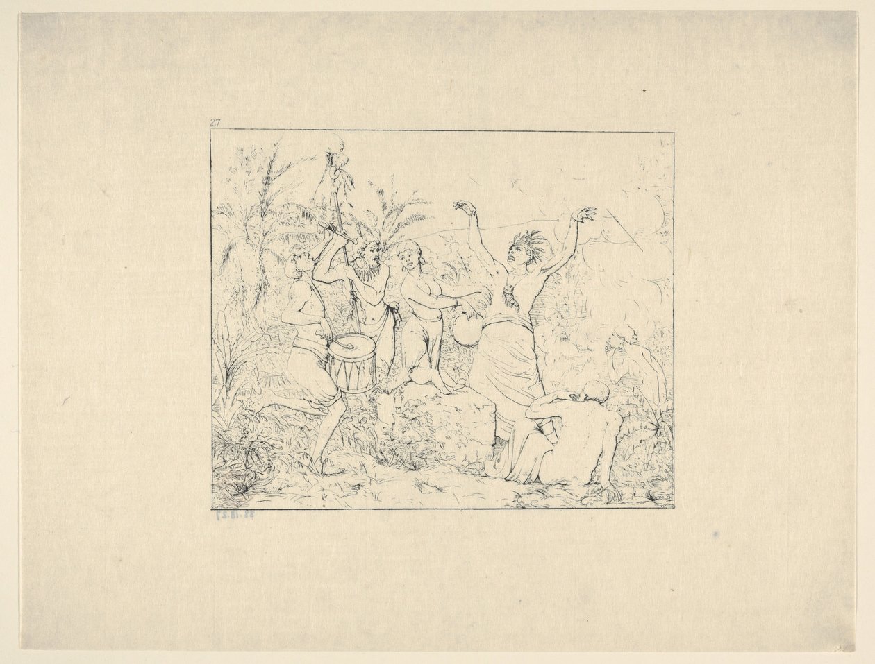 Free black people in Hayti from Confederate War Etchings by Adalbert John Volck