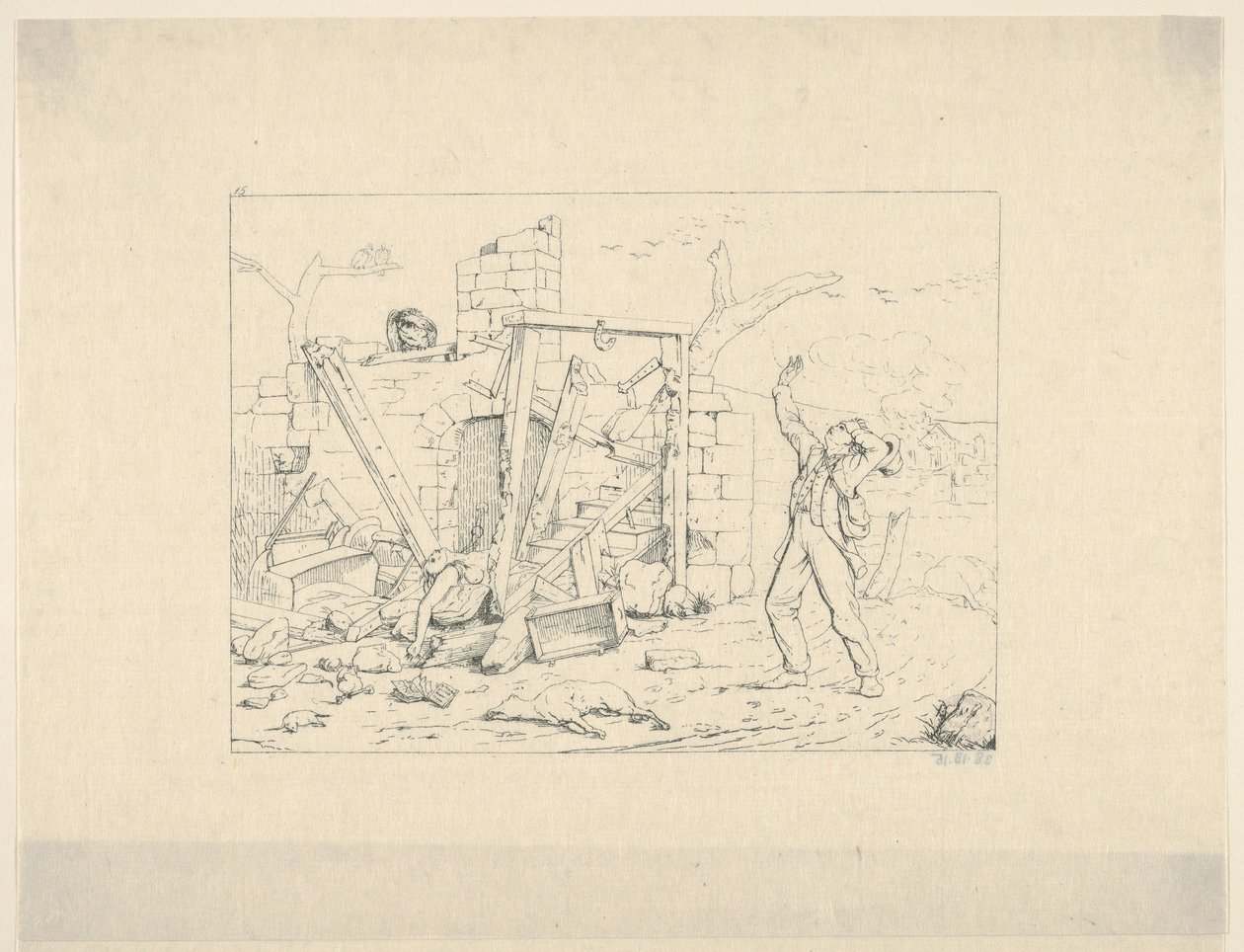 Tracks of the Armies from Confederate War Etchings by Adalbert John Volck