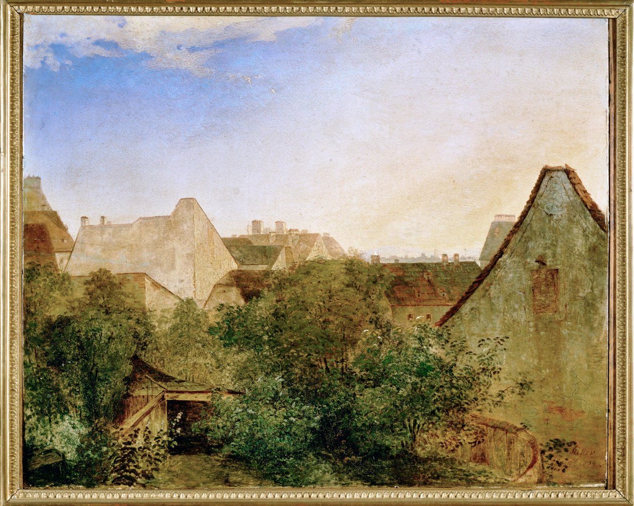 A View Across Vienna Suburbs by Adalbert Stifter