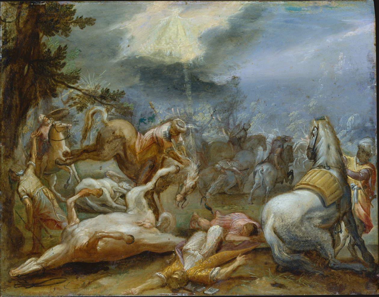 The Conversion of St. Paul by Adam Elsheimer