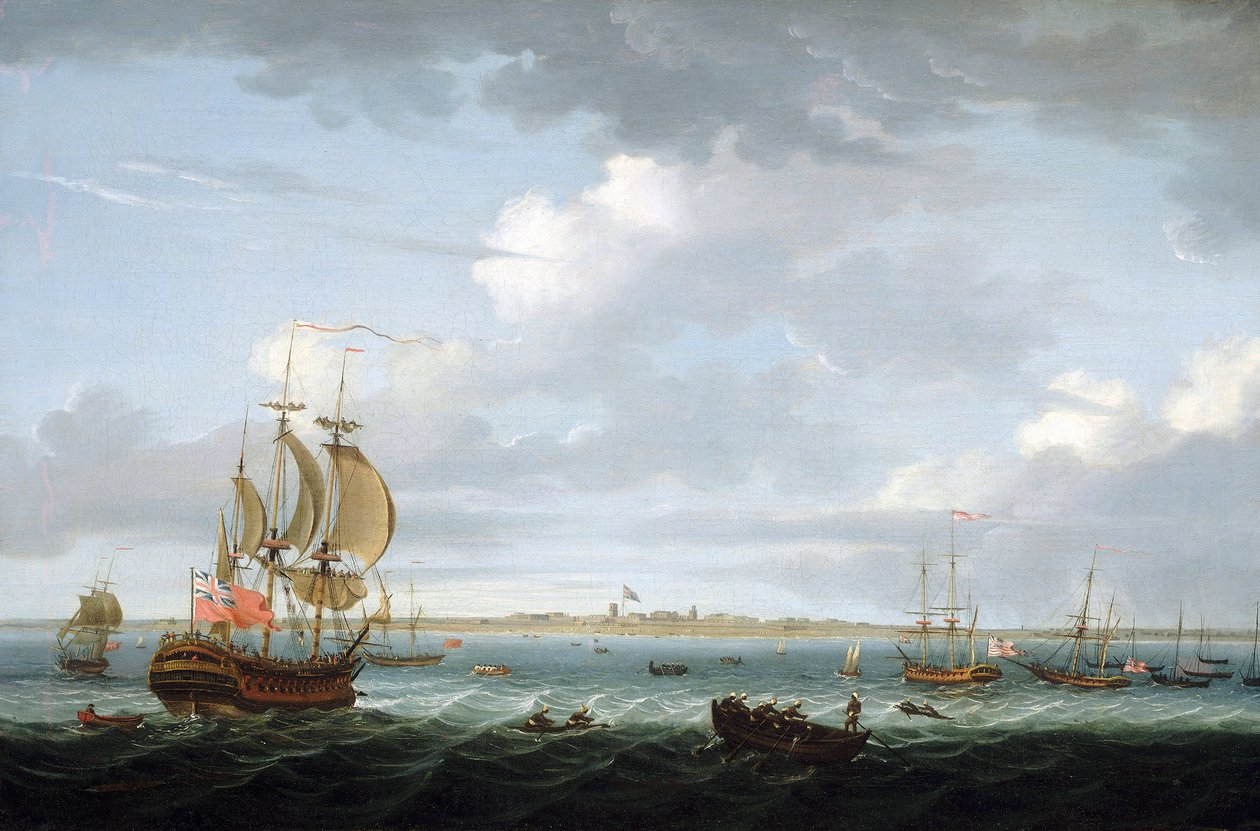 Navigation off the Coast of Madras, India, with a Description of the Port and the City by Adam Callander