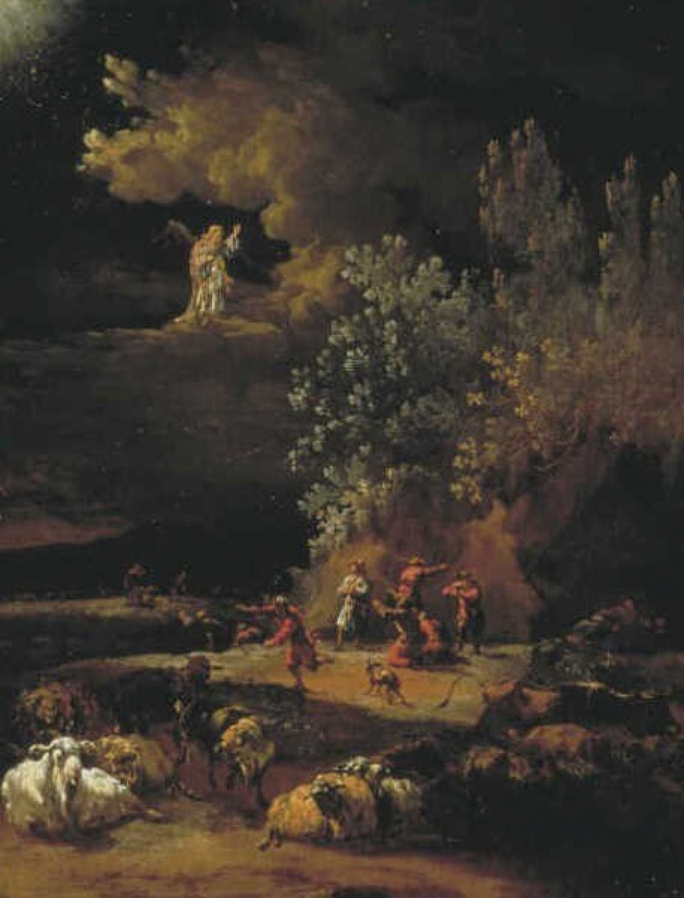 The Annunciation to the Shepherds by Adam Colonia