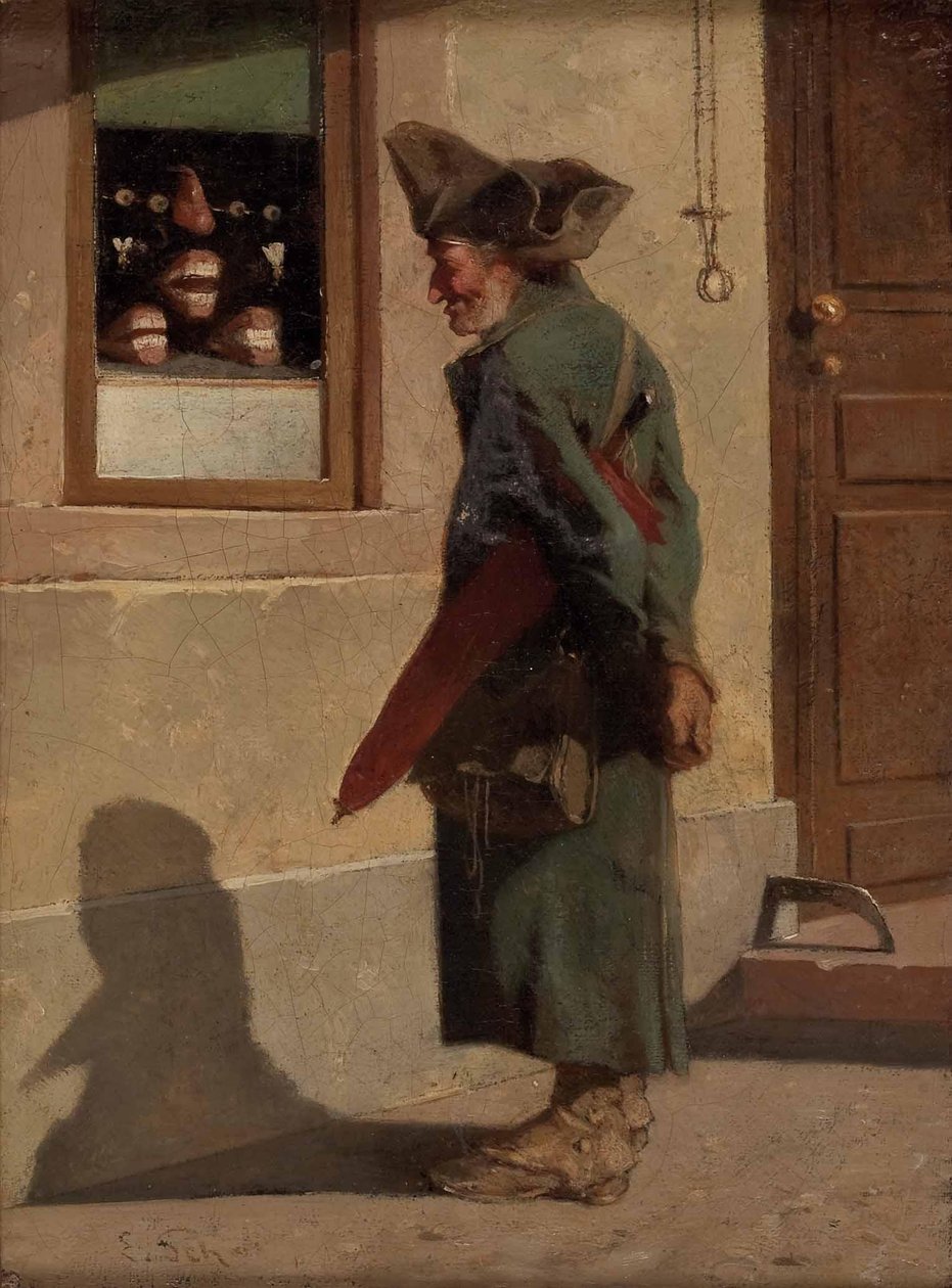 Soldier at the Denture Shop by Adam Ernst Schalck