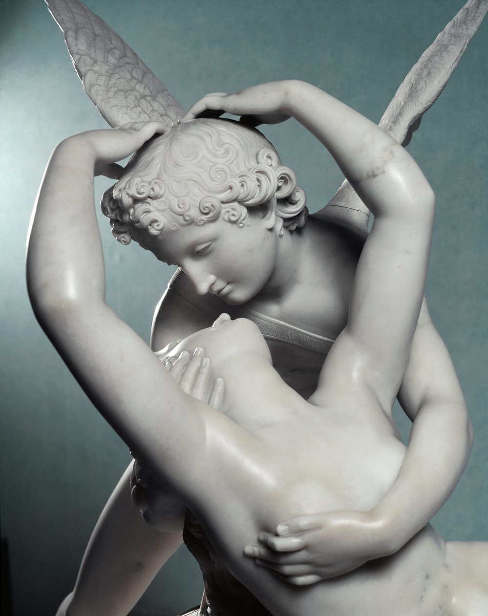 Love and Psyche (Detail) by Adamo Tadolini