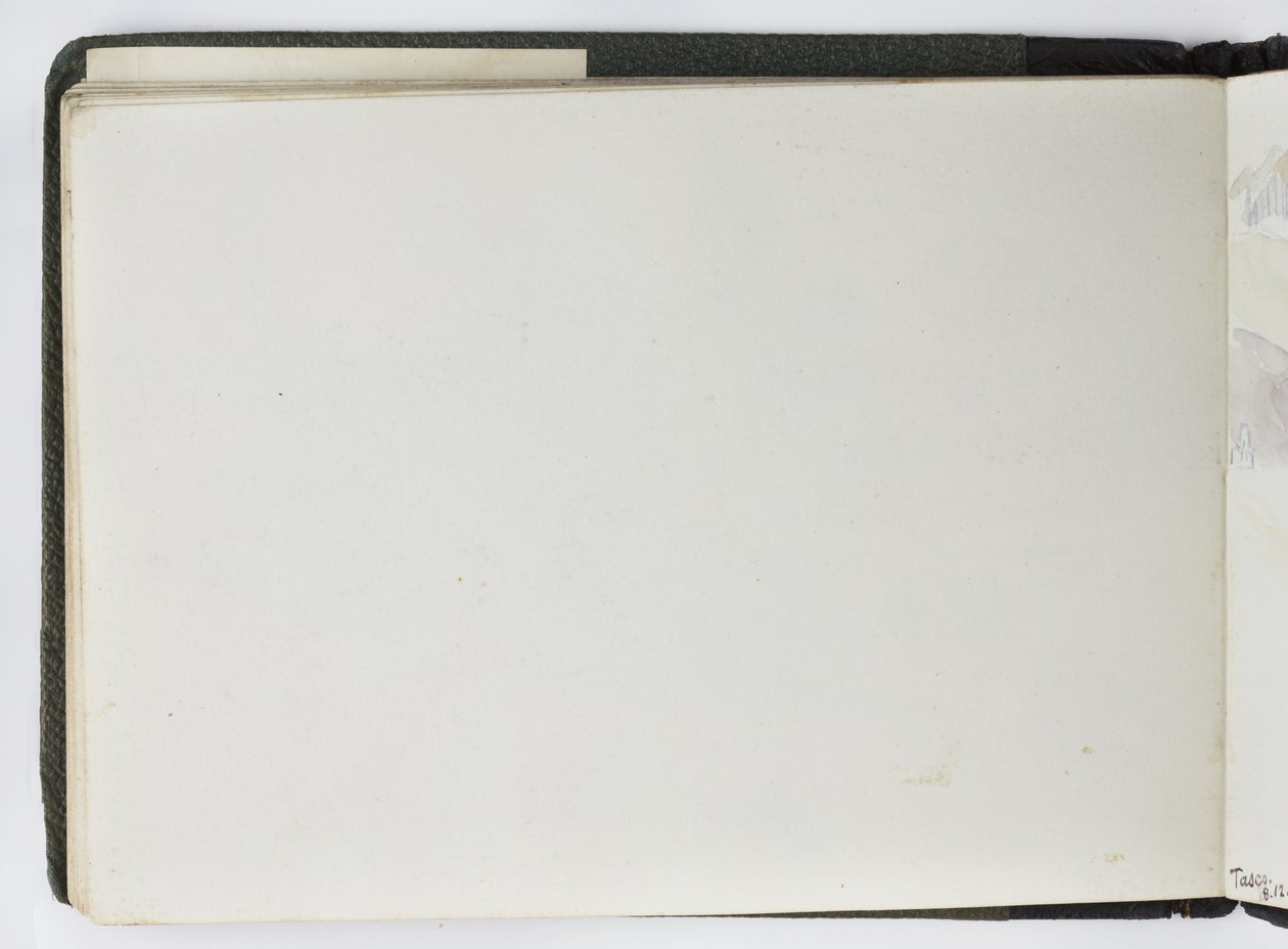 Sketchbook of watercolours, Drawings and Notes, Mexico, 1896-1898 by Adela Breton