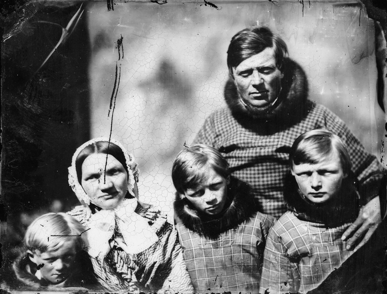 Danish Official (Hans Elberg) and Family by Admiral Edward Augustus Inglefield