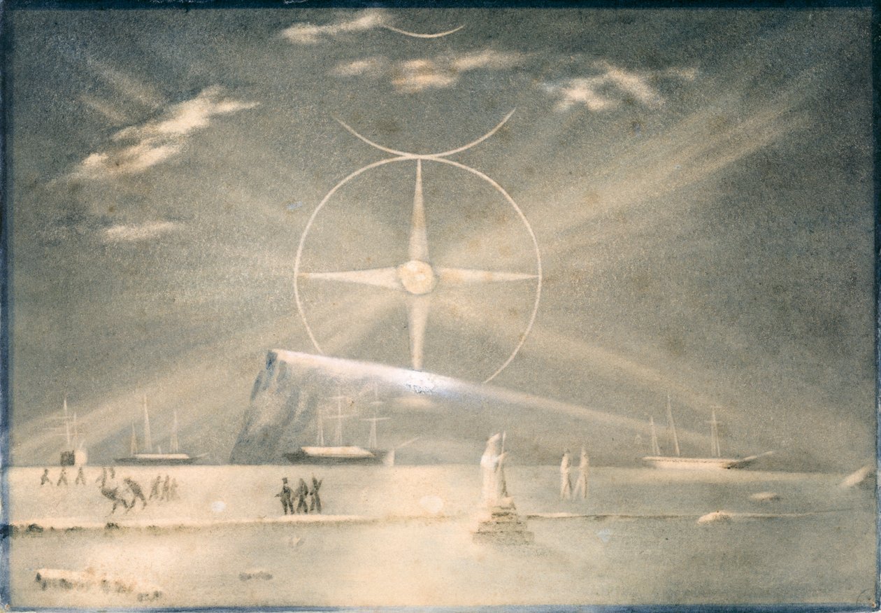 Para Selance or Arctic Moon, c. 1850-51 by Admiral Pelham Aldrich