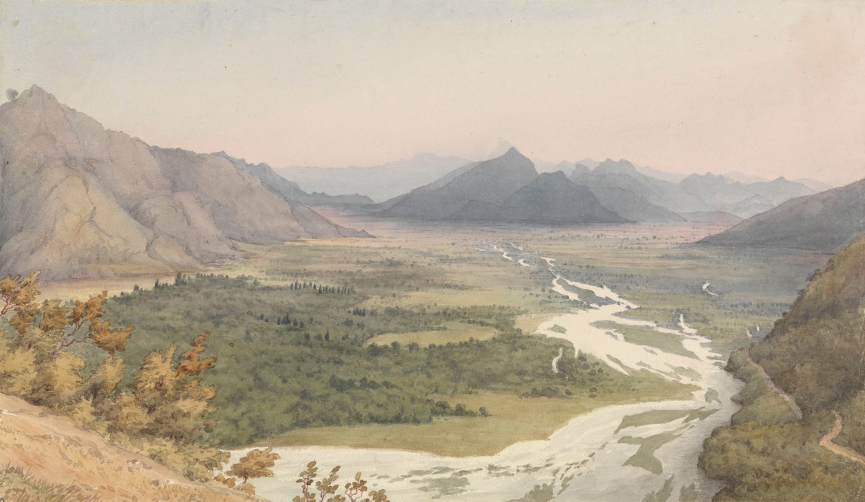 Between San Felipe de Aconcagua and Quillota, Chile, January 16th 1851 by Admiral Sir Edward Gennys Fanshawe