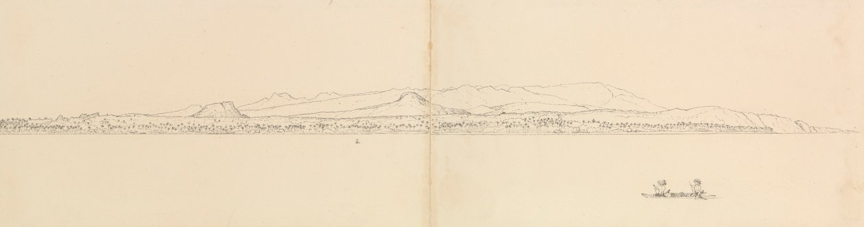 Savaii, Navigators Islands [Samoa], September 1849 by Admiral Sir Edward Gennys Fanshawe