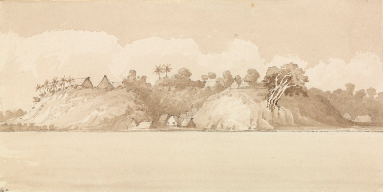 Vewa, Feejee Islands, October 1849 by Admiral Sir Edward Gennys Fanshawe