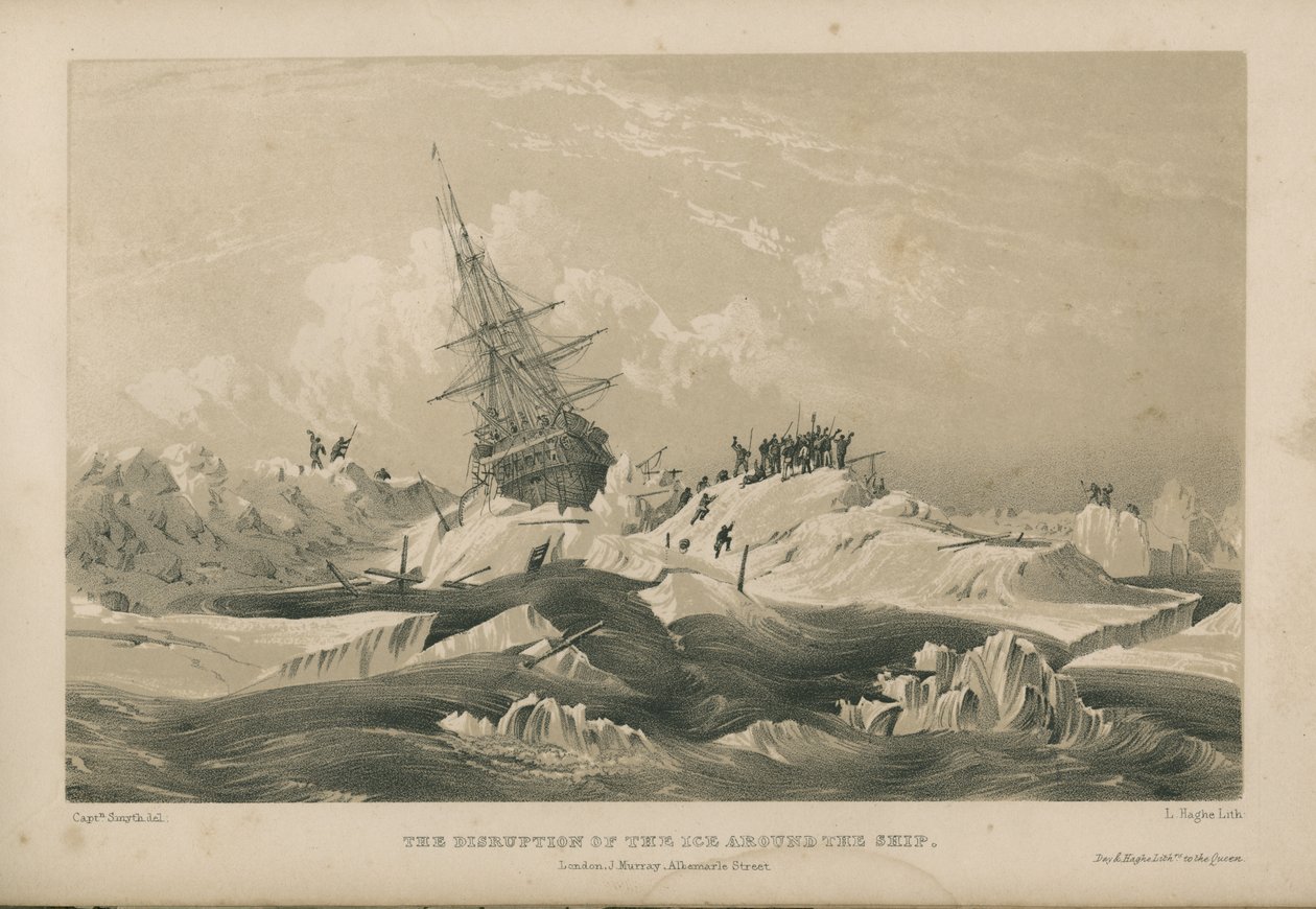 The Disruption of the Ice Around the Ship by Admiral William Henry Smyth