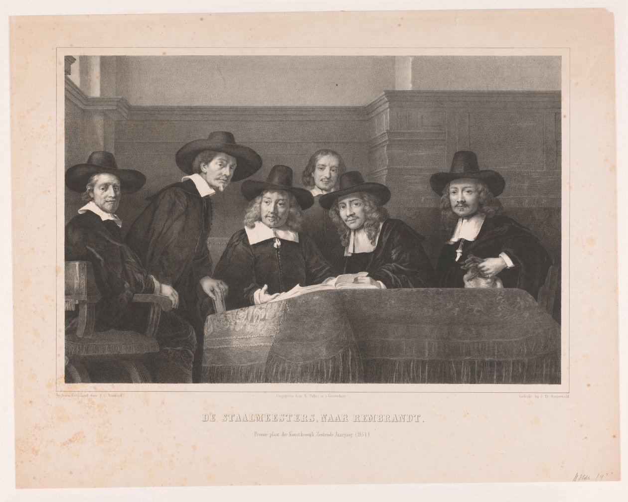 The Syndics: The Sampling Officials of the Amsterdam Drapers