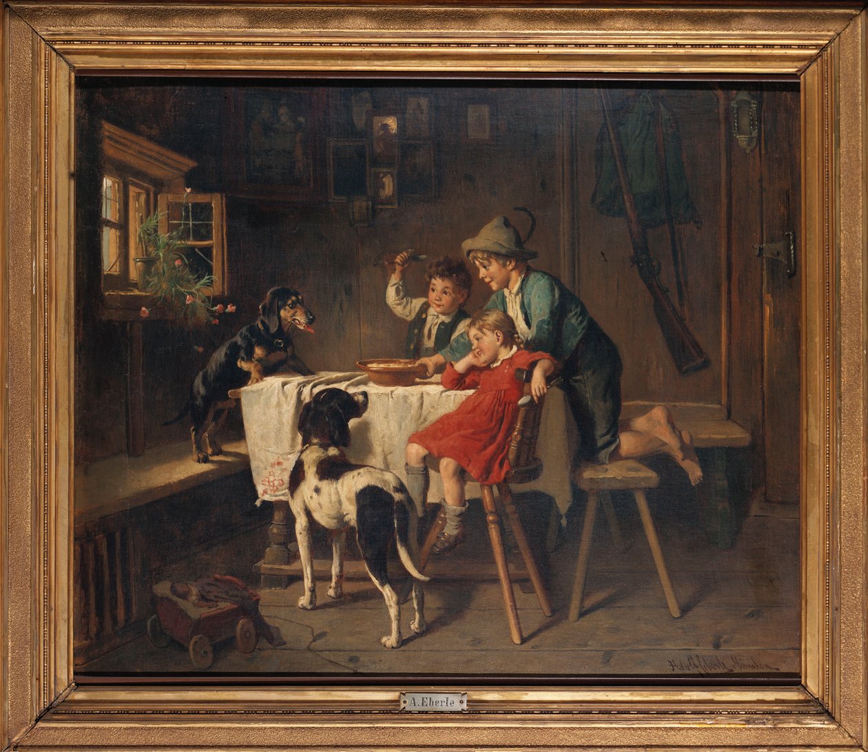 Breakfast Time by Adolf Eberle