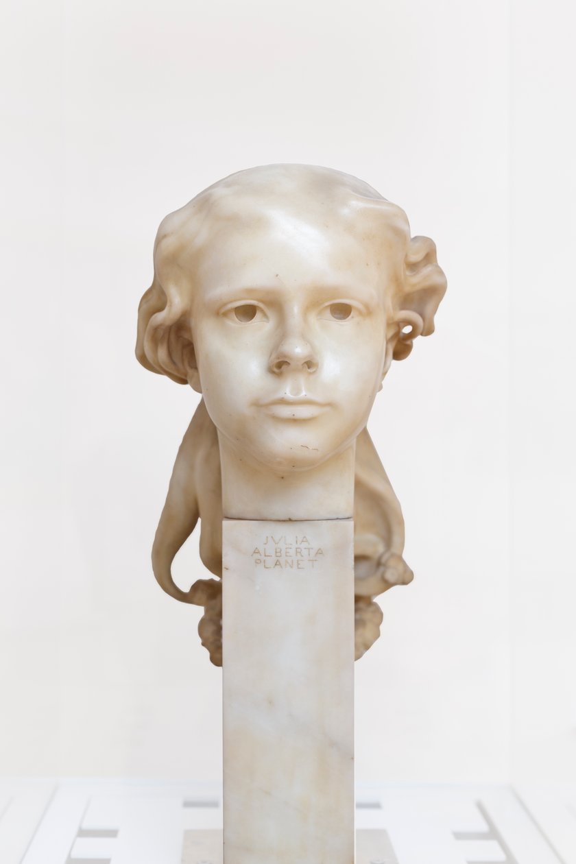 Portrait of Julia Alberta Planet by Adolfo Wildt