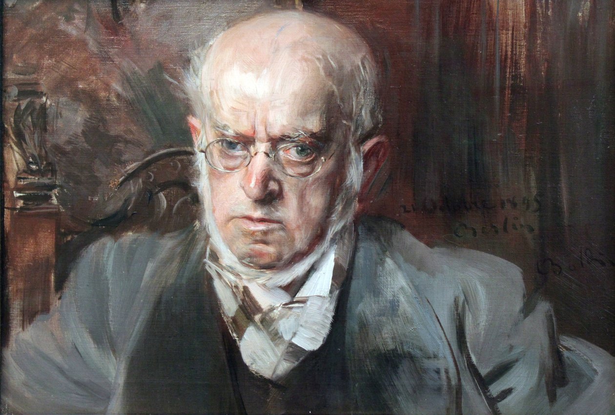 The Painter Adolph Menzel by Adolph Menzel