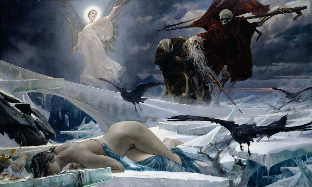 Ahasuerus at the End of the World by Adolf Hiremy Hirschl