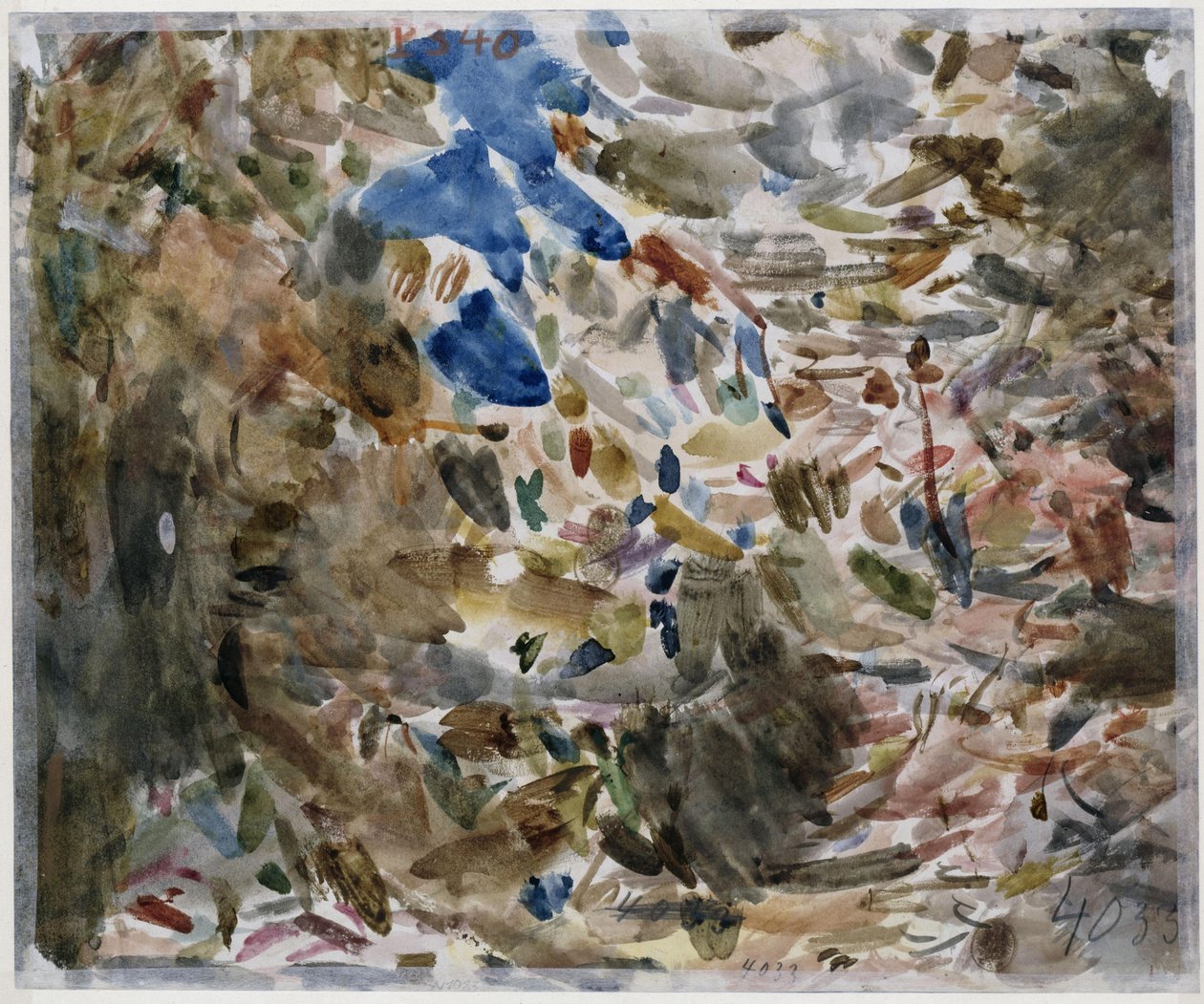 Sheet for Rubbing Out by Adolph Menzel