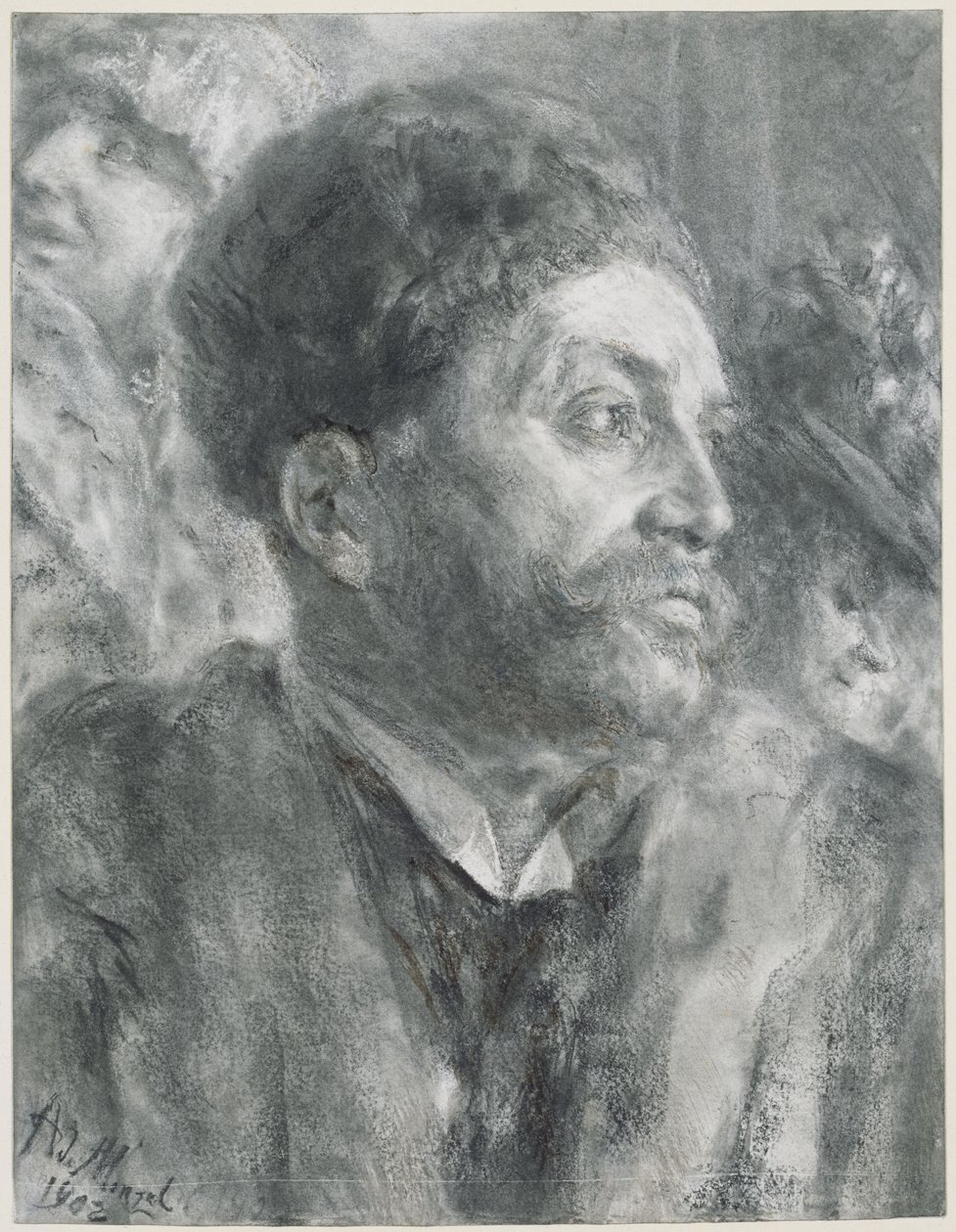 After the Matinee by Adolph Menzel