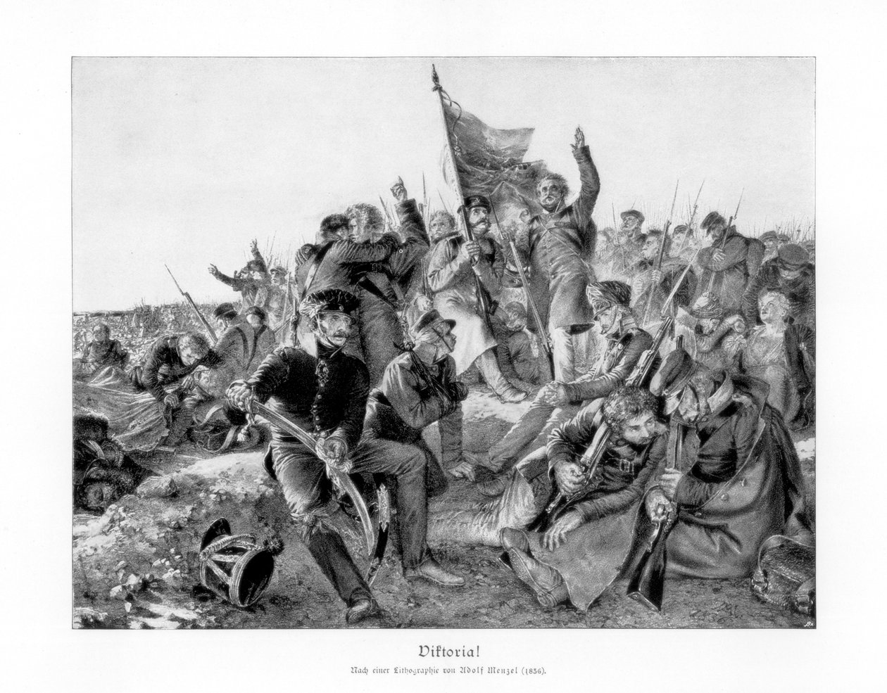 Victory! by Adolph Menzel