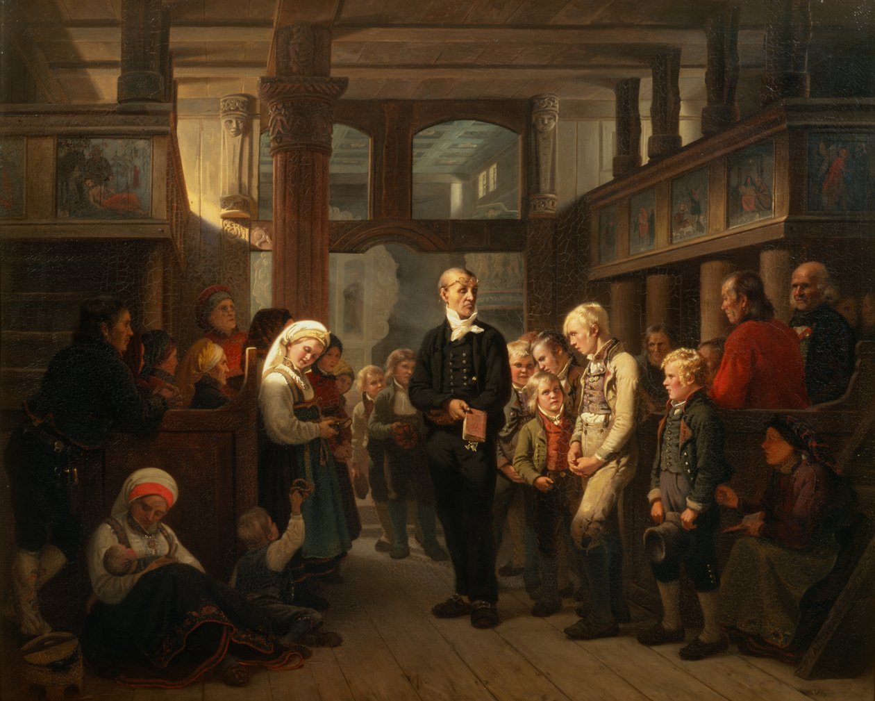 An Exam by Adolph Tidemand