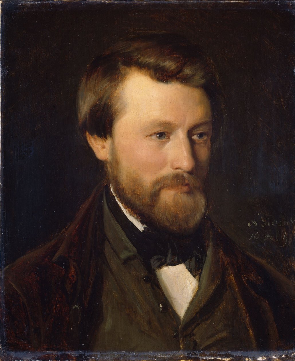 Portrait of Emil Tidemand, the Artist