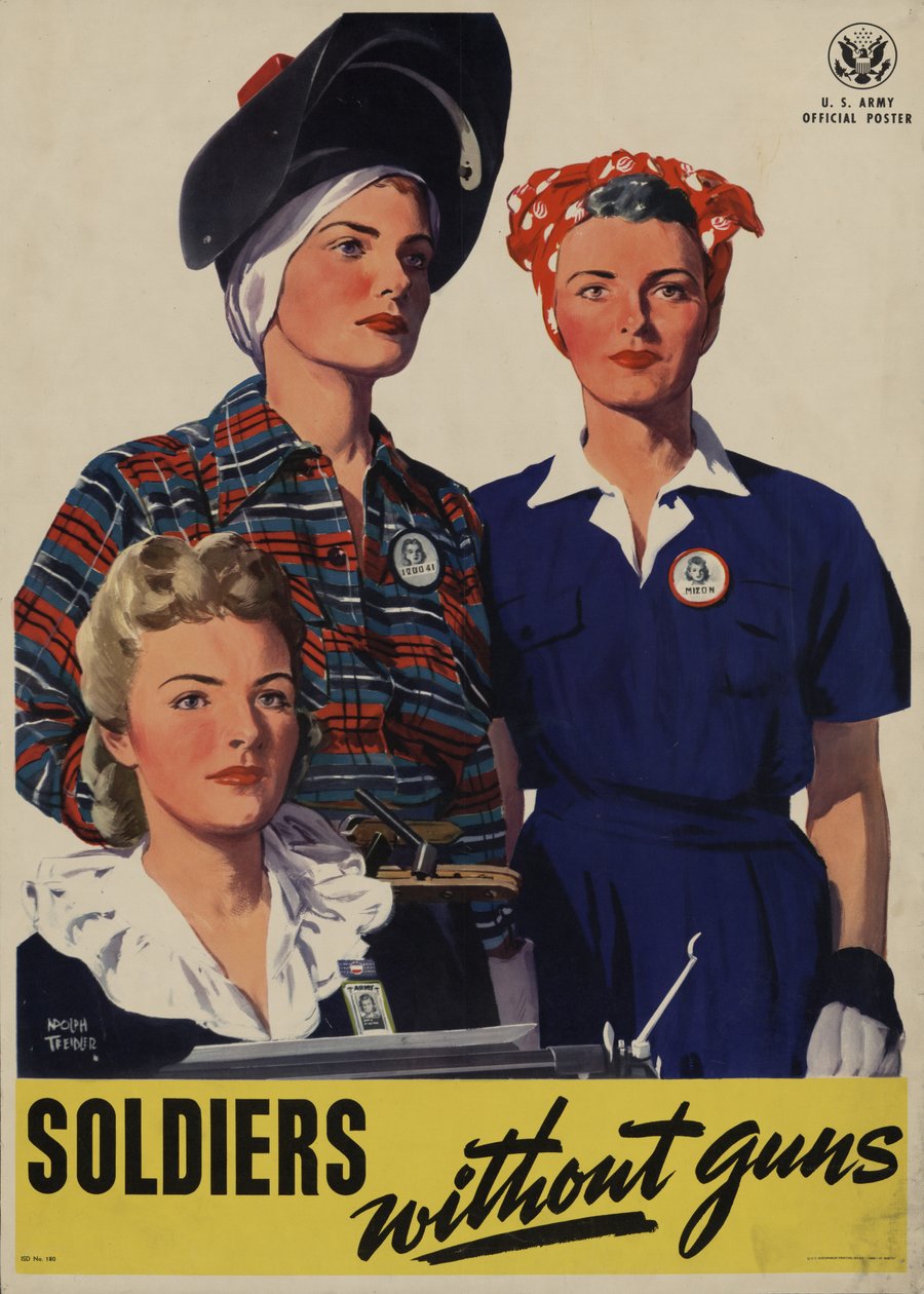 Soldiers without Guns by Adolph Treidler