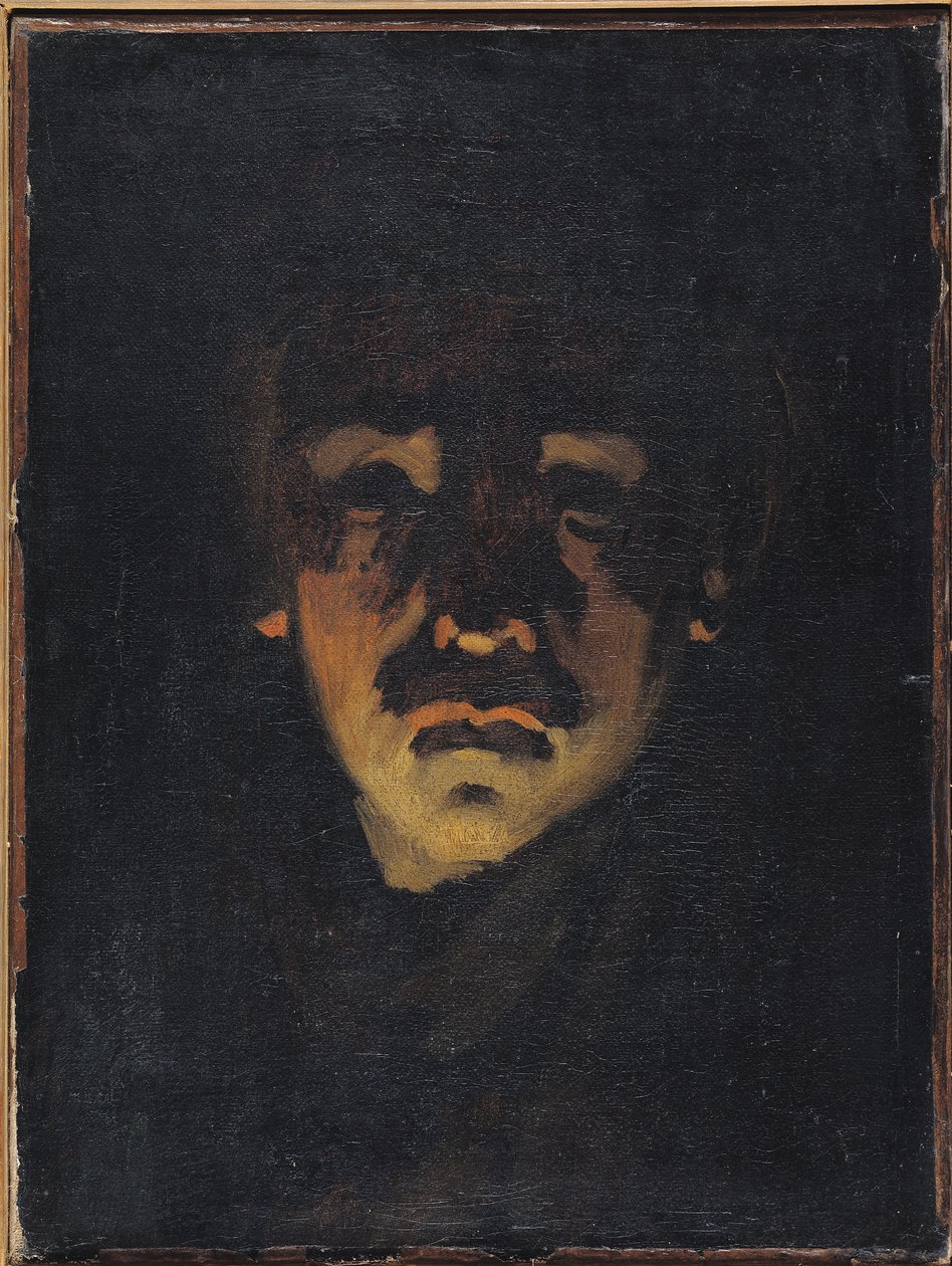 Self Portrait by Adolphe Felix Cals
