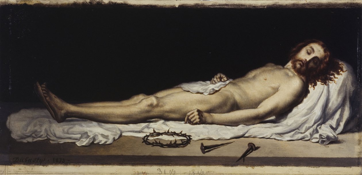 Sketch for Malakoff Church: The Dead Christ by Adolphe Henri Dubasty