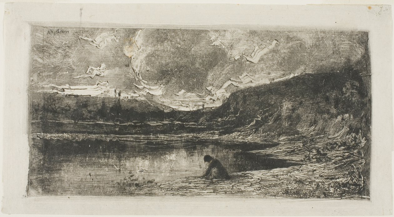 A Cliff in the Parish of Rix by Adolphe Appian