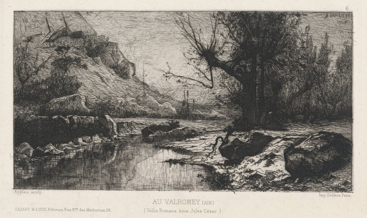 At Valromey by Adolphe Appian