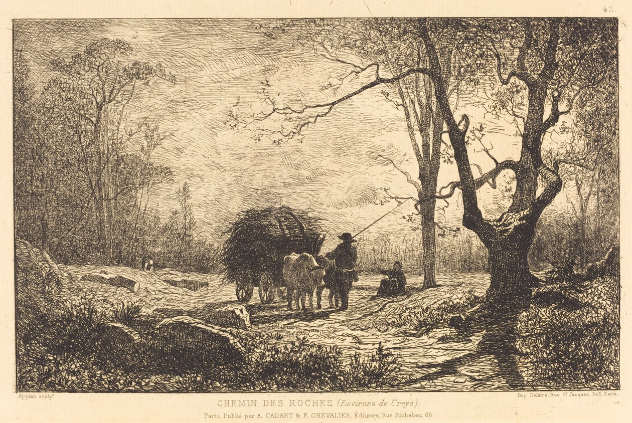 Path of the Rocks by Adolphe Appian