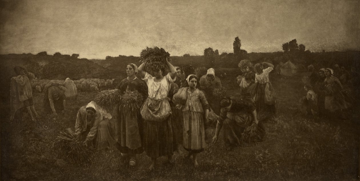 Calling in the Gleaners by Adolphe Braun