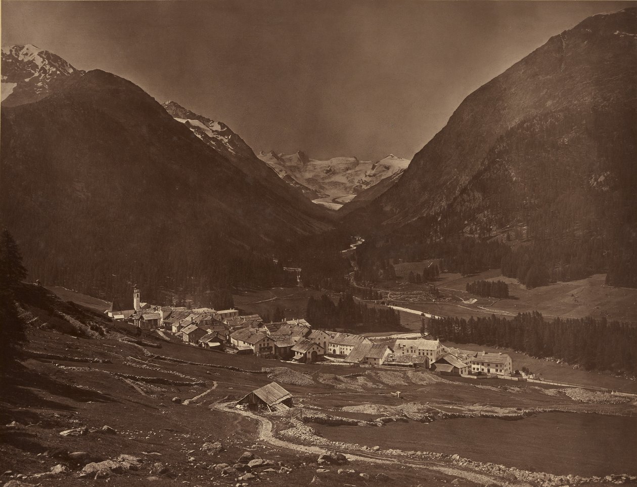 Pontresina by Adolphe Braun