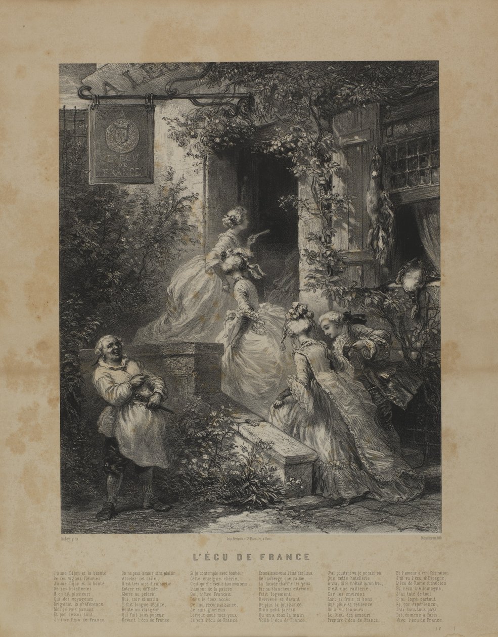 The Shield of France by Adolphe Mouilleron