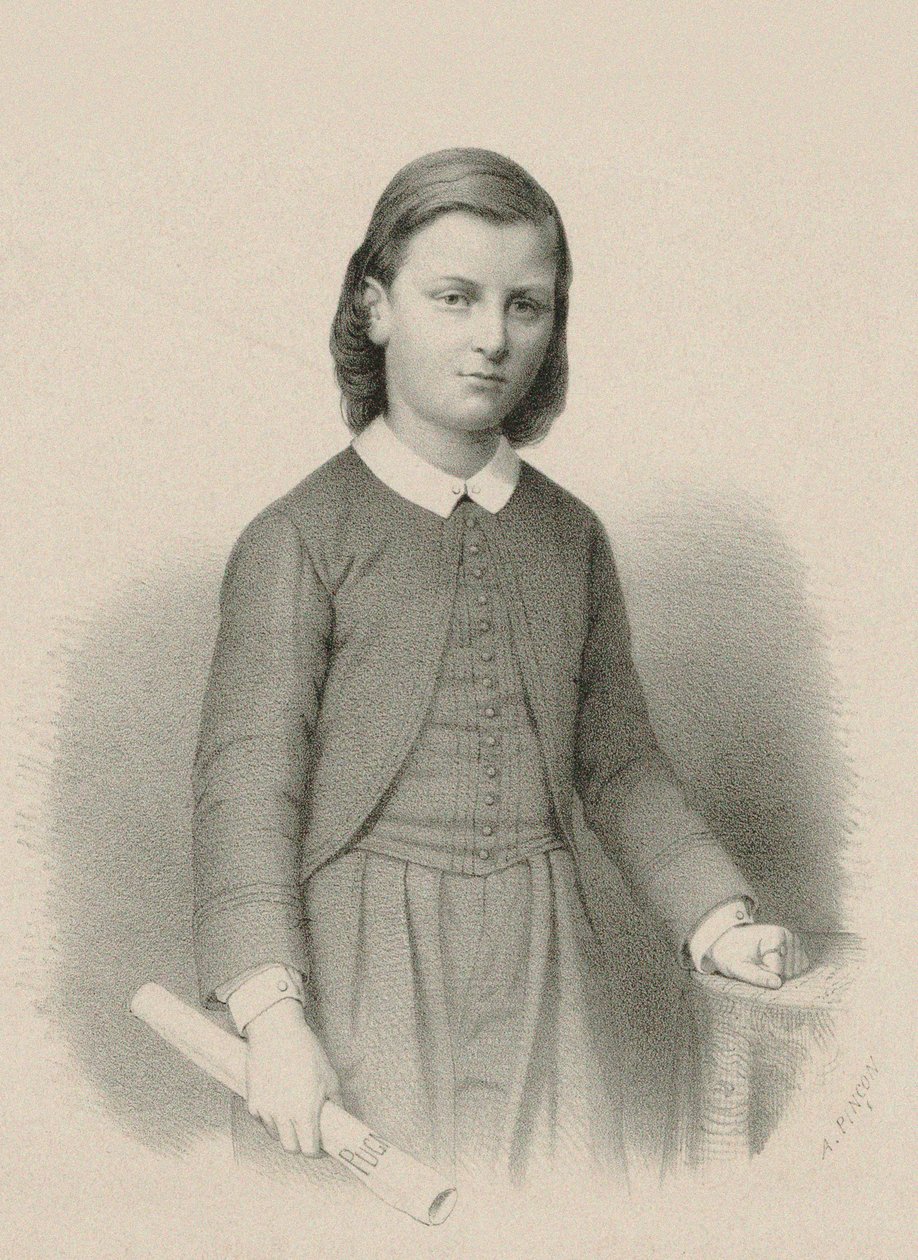 Portrait of the Composer Raoul Pugno by Adolphe Pincon