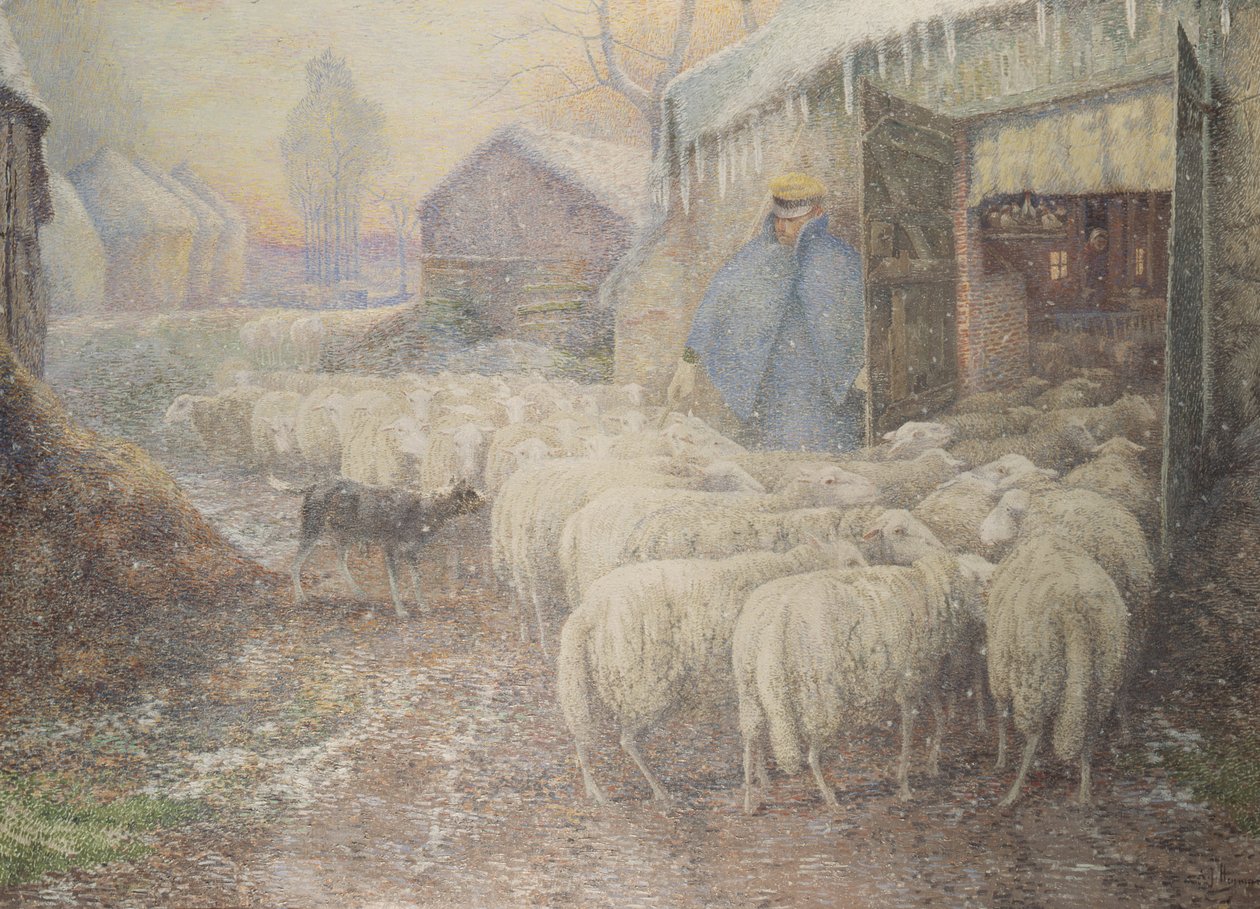 The Return of the Shepherd by Adriaan Josef Heymans