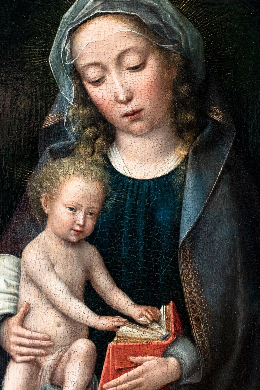 Virgin and Child by Adriaen (circle of) Isenbrandt