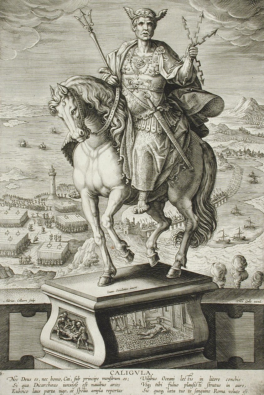 Caligula by Adriaen Collaert