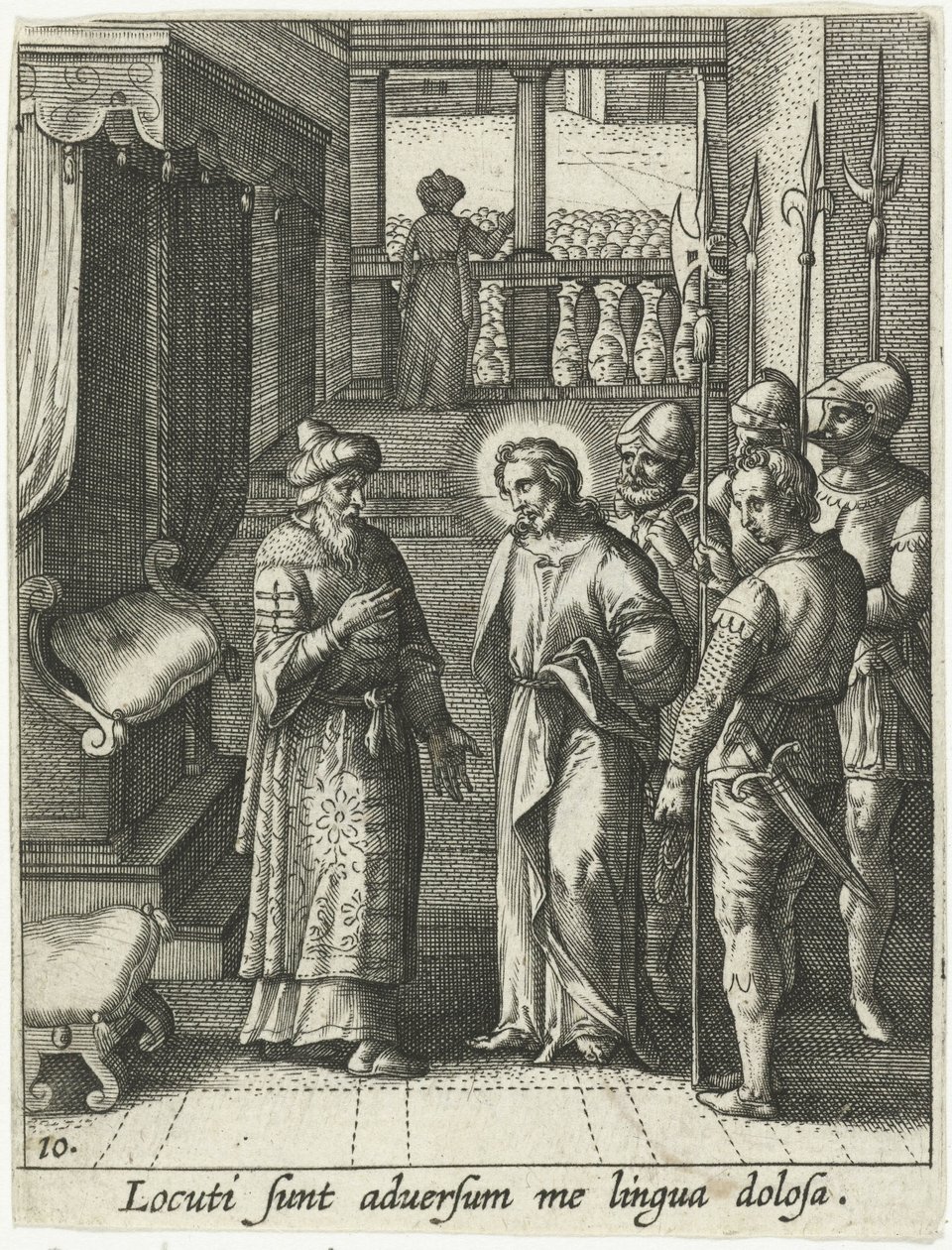Christ Returns to Pilate by Adriaen Collaert