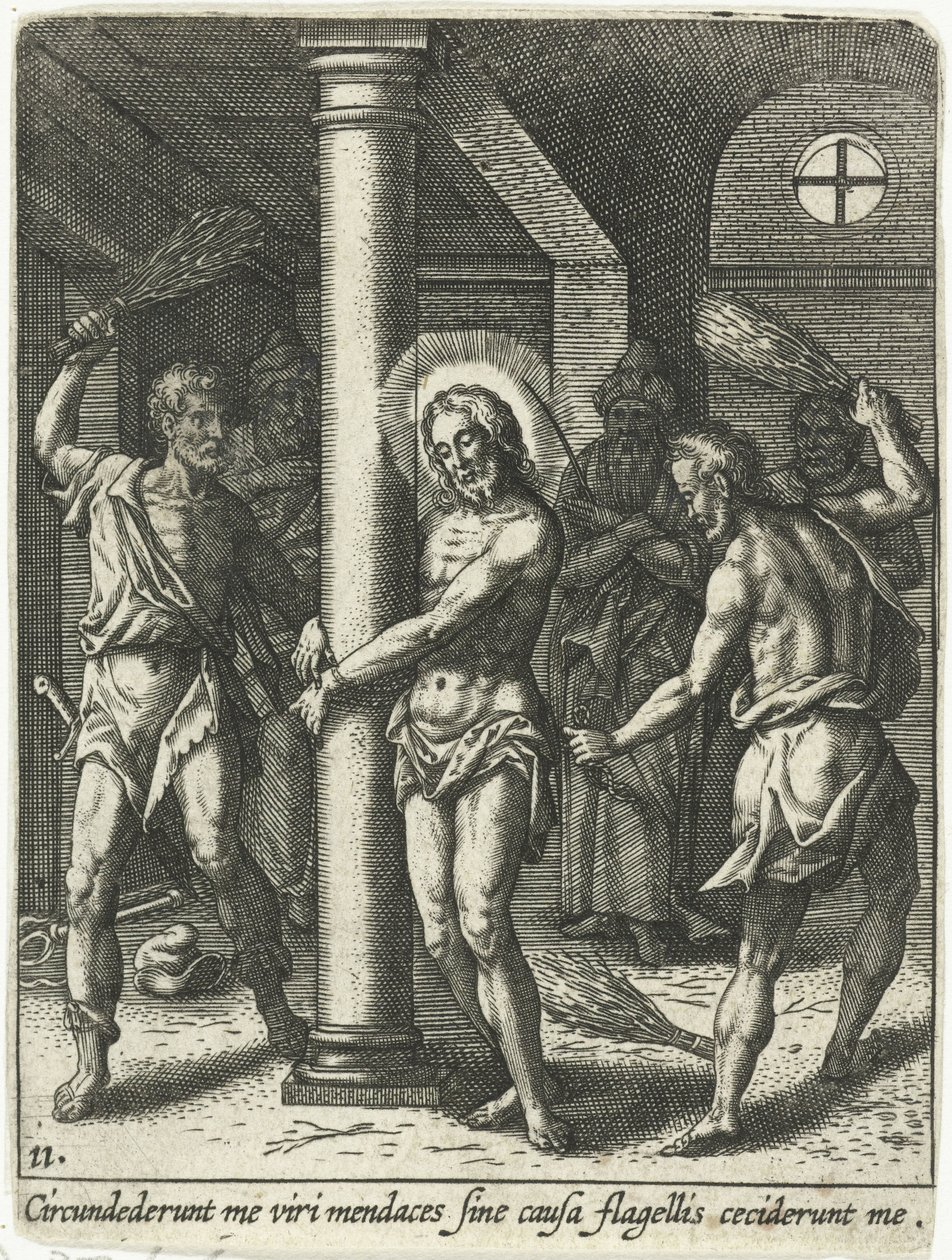 The Flagellation of Christ by Adriaen Collaert