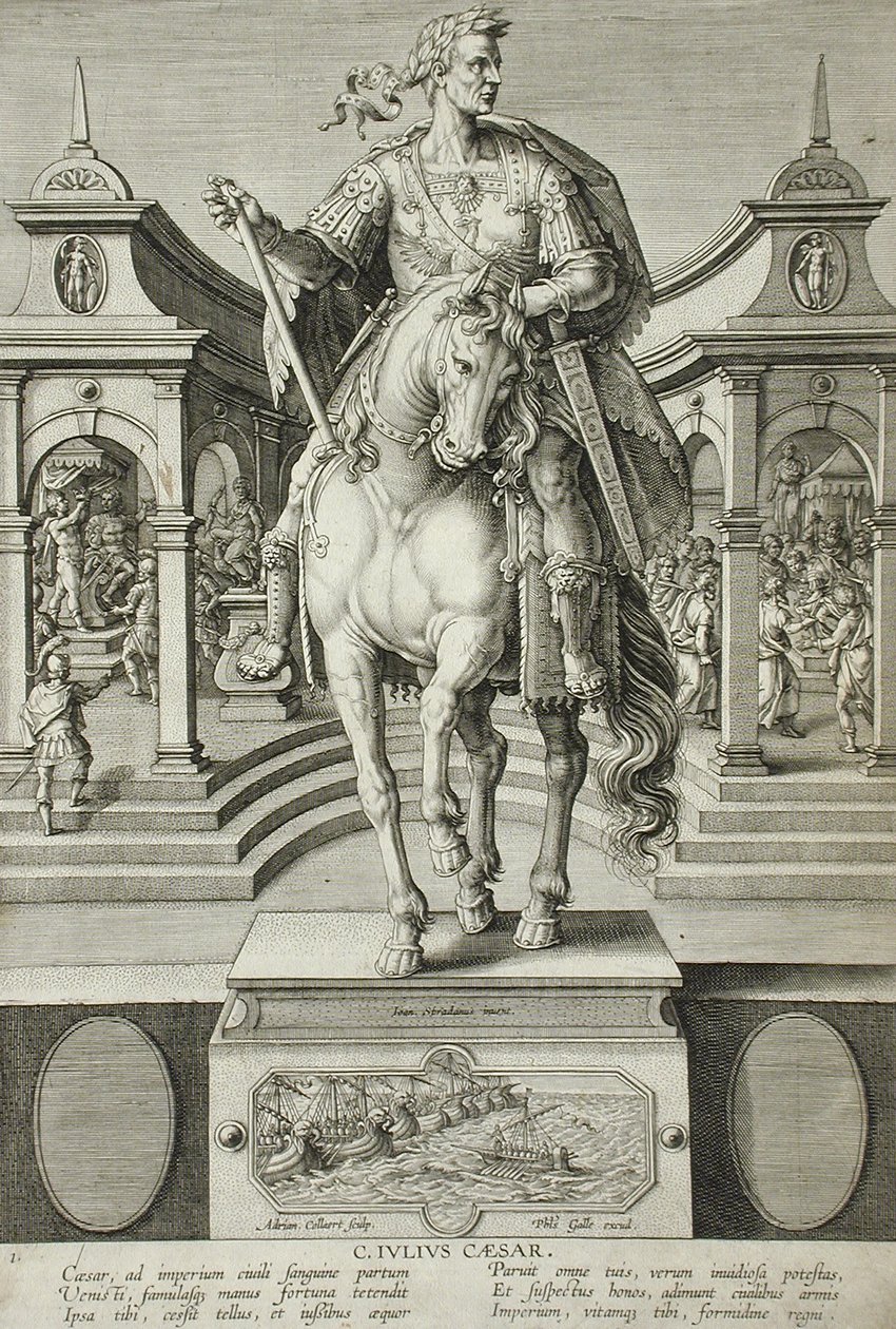 Julius Caesar by Adriaen Collaert