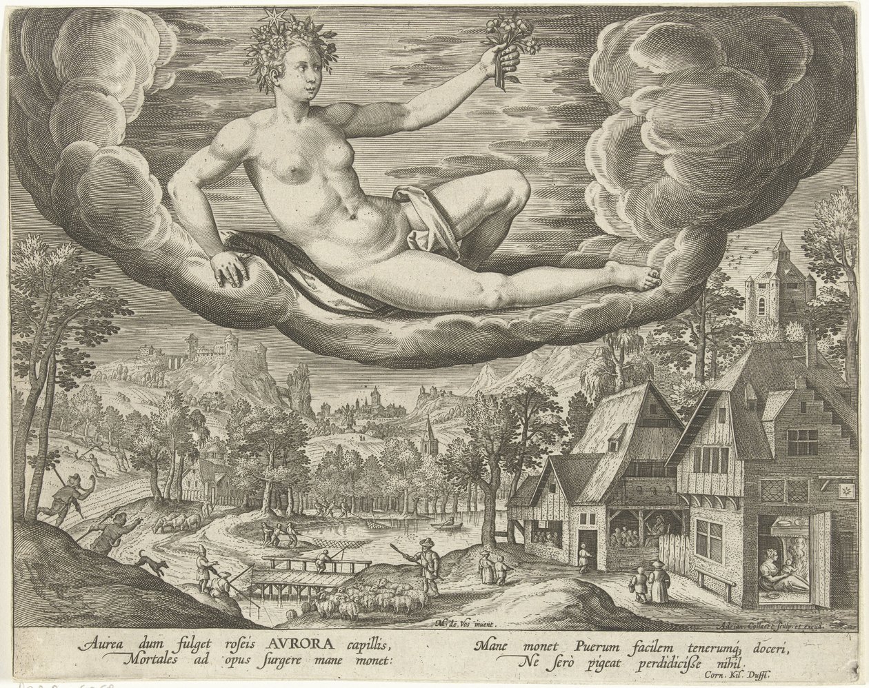 Morning (The Four Times of the Day) by Adriaen Collaert