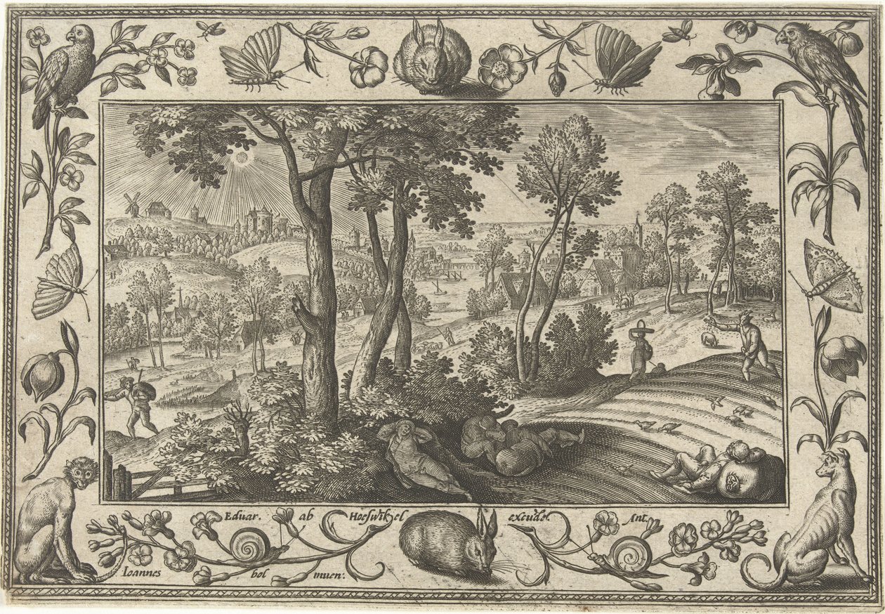 Weeds Among the Wheat by Adriaen Collaert