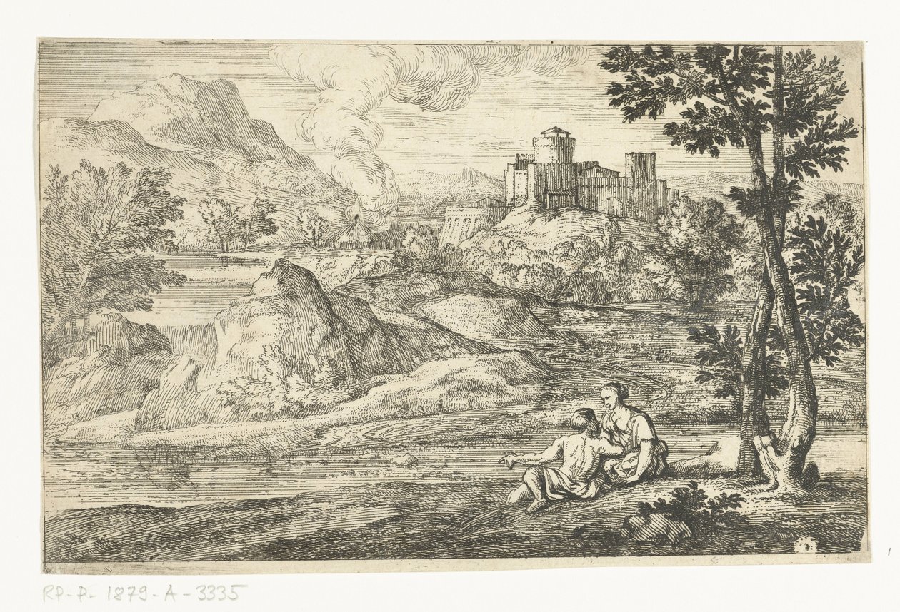 Landscape with Castle by Adriaen Frans Boudewyns