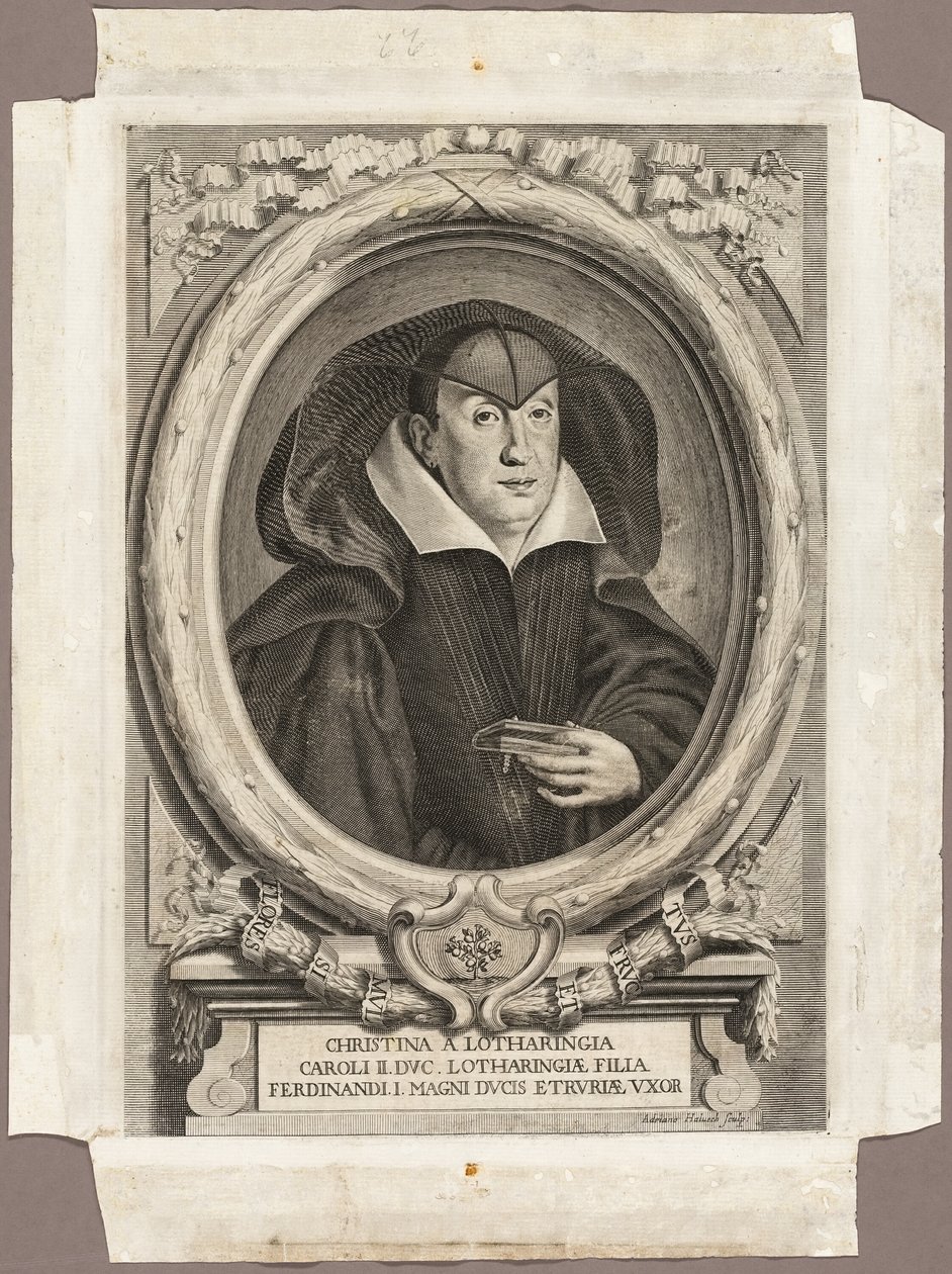 Christina of Lorraine by Adriaen Haelwegh