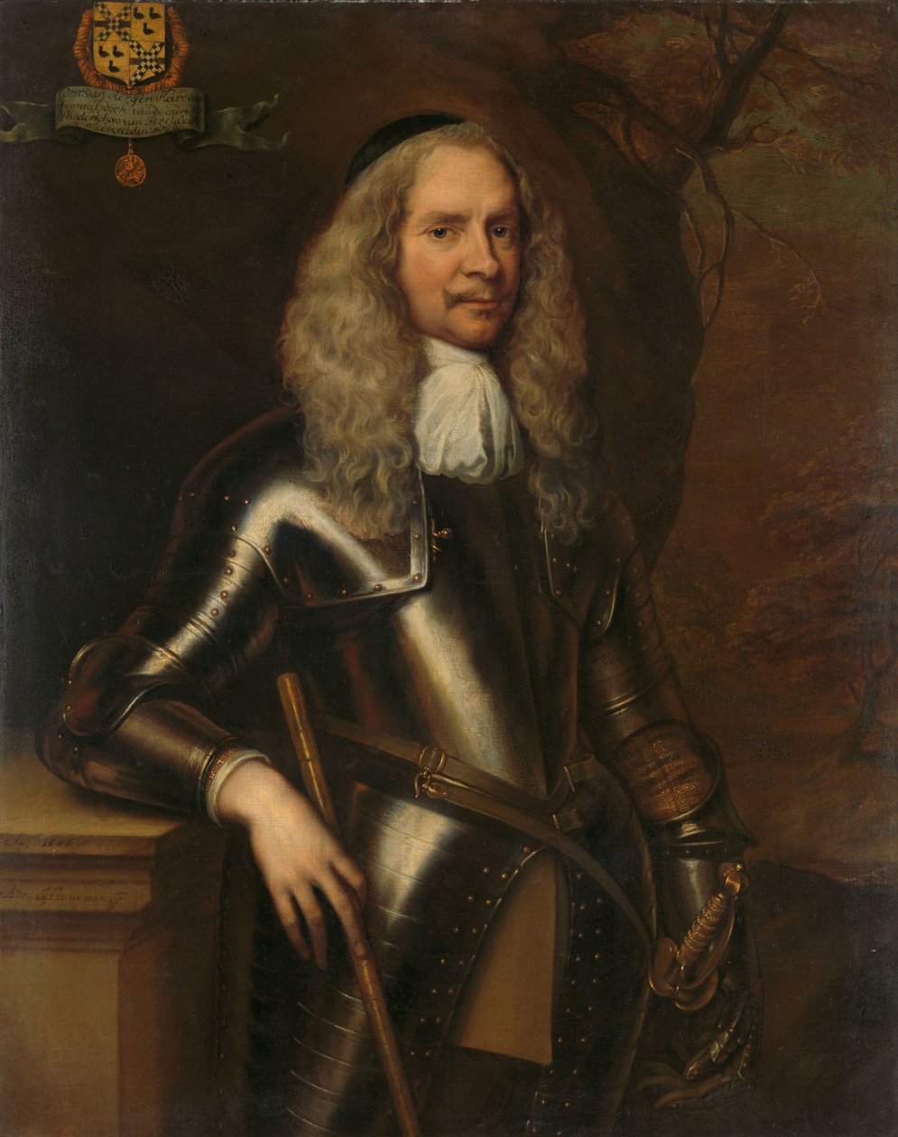 Cornelis van Aerssen, Lord of Sommelsdijk, Colonel of Cavalry by Adriaen Hanneman